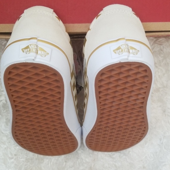 NWT Last One! Vans Leather Suede Checkered Board - Picture 5 of 6